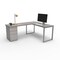 We'Re It Connect It L-Shaped Desk, 77 in D X 30 in H, 60 in W X Thermally Fused Laminate DI60304824L1BBF-BS-8827 - alternate 1